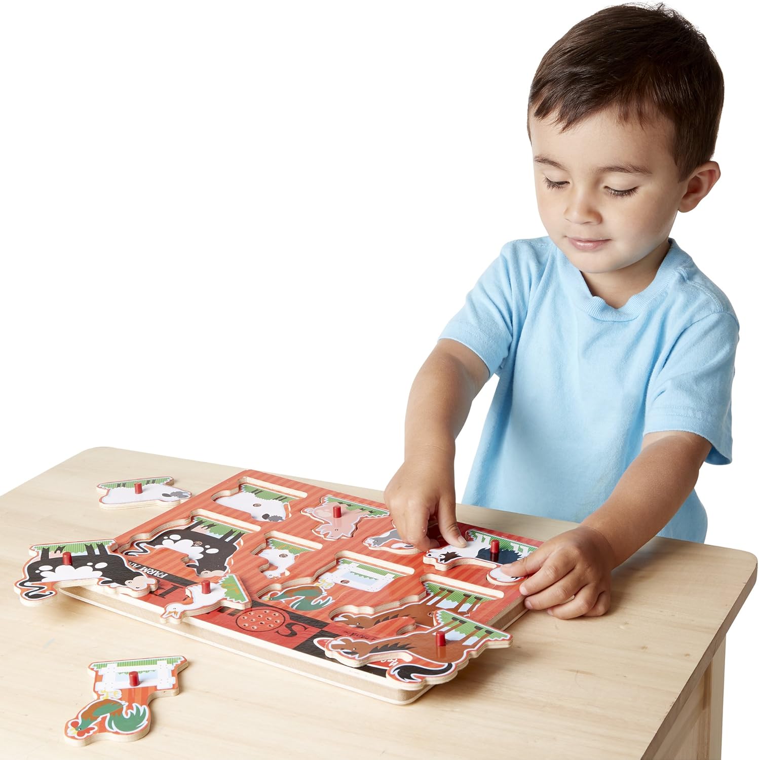Melissa & Doug Puzzle Animales de la Granja con Sonidos