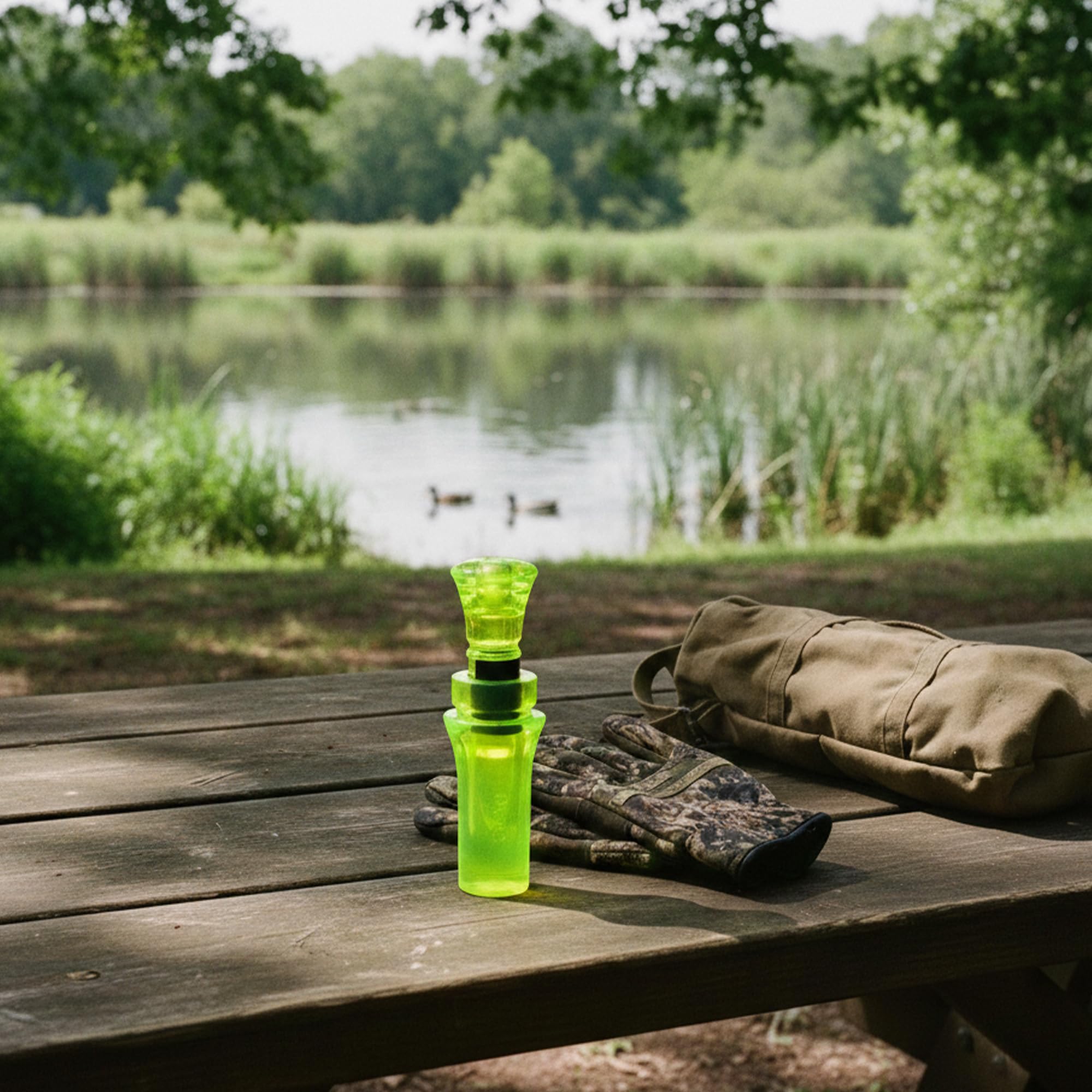 Duck Commander Classic Series Duck Call, kaczka wabik ptactwo wodne smycz myśliwska akcesoria, Flash krzyżówka