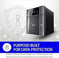 Vista 5 de BUFFALO TeraStation 3420DN NAS de escritorio SMB de 4 bahías de 8 TB (4 x 2 TB) con discos duros incluidos Almacenamiento conectado a la red