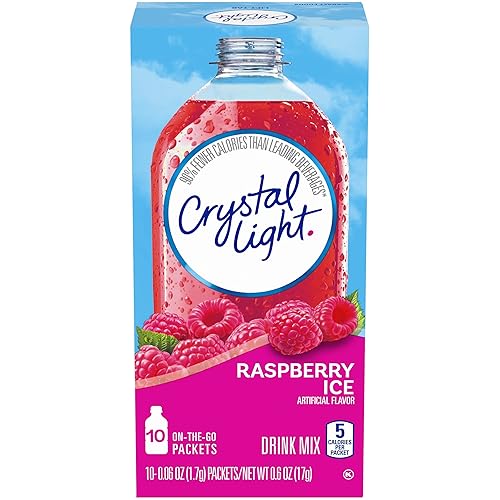 Miniatura 19 de Crystal Light Mezcla de bebidas, 10 paquetes, para una cómoda hidratación sabrosa, ponche de frutas, sabor artificial, cero azúcar, 0.9 onzas