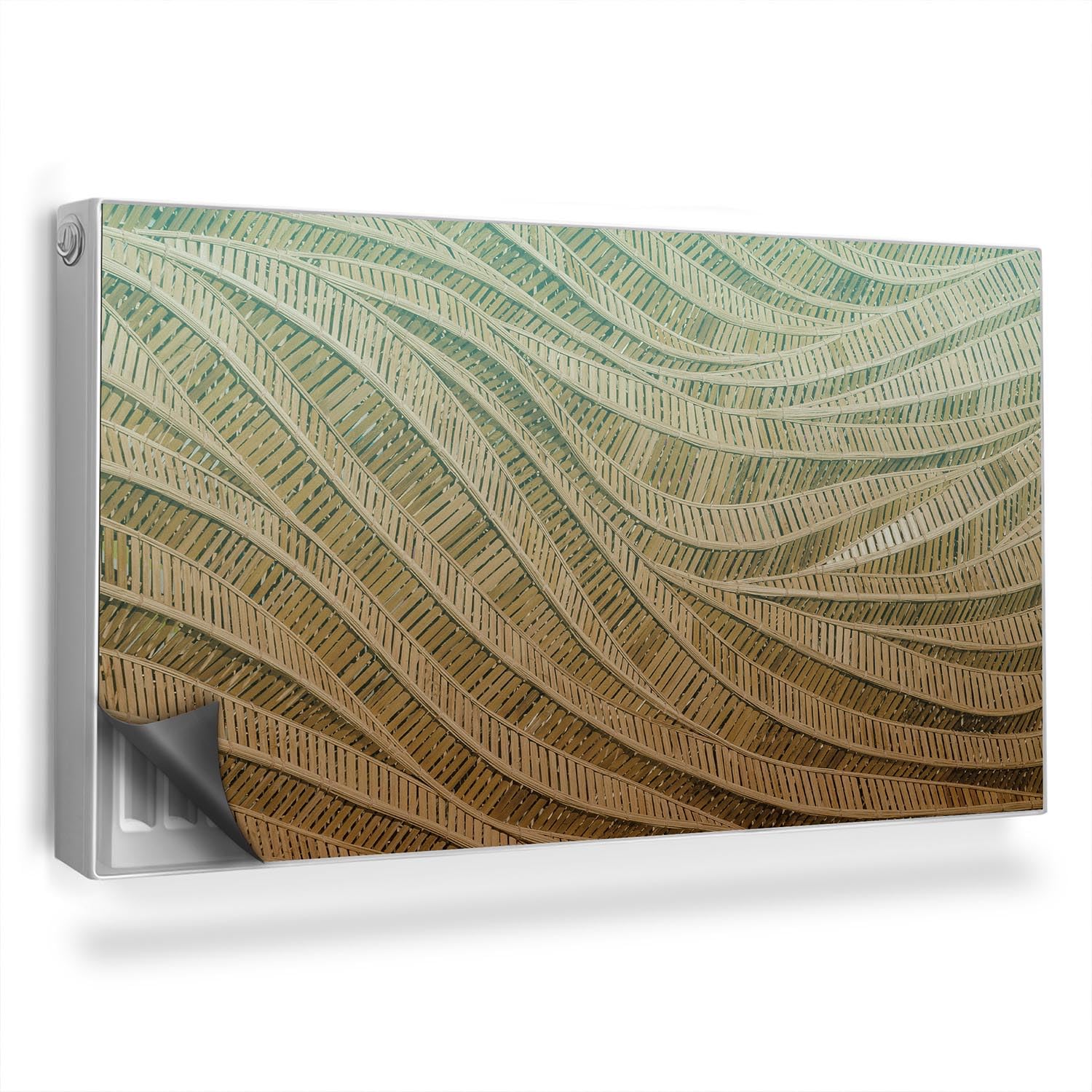 Panel decorativo magnético de 110x60 cm que protege el radiador contra el polvo y daños