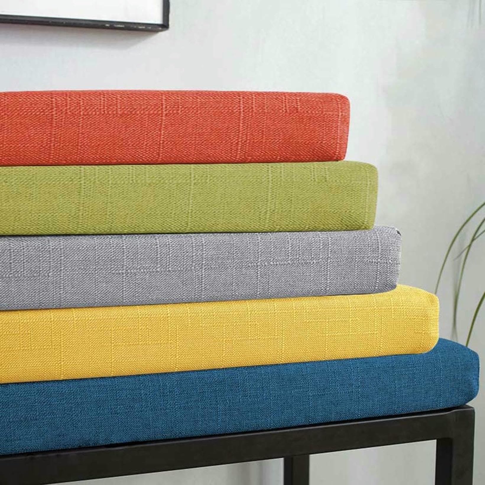 Coussin de siège swing pour vos après-midis sur la terrasse - Matelas de banc de jardin 3 places