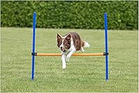 Vista 2 de TRIXIE Agility Hurdle Adjustable Dog Jump, Ideal for Beginners & Advanced, Dog Obstacle Course Equipment 1 x Hurdle