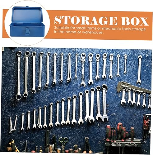 Miniatura 2 de Uonlytech Caja de herramientas portátil Caja de herramientas mecánica, implementos de tractor, caja de herramientas de reparación, caja de