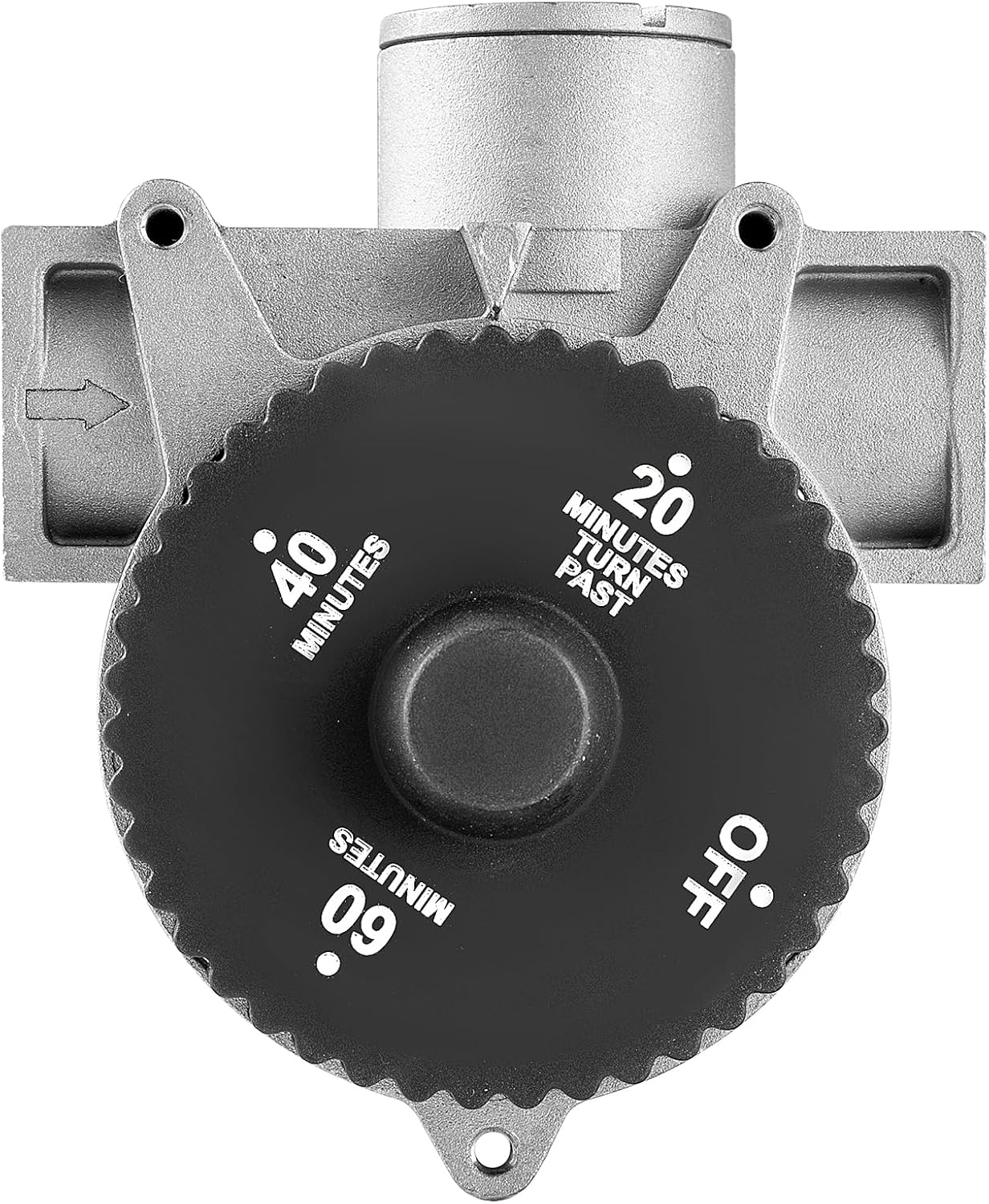 1 Hour Automatic Gas Shut-Off Timer - 100,000 BTU Propane & Natural Gas Valve, Outdoor BBQ Grill, Fire Pit, Pizza Oven Shut-Off Safety Timer