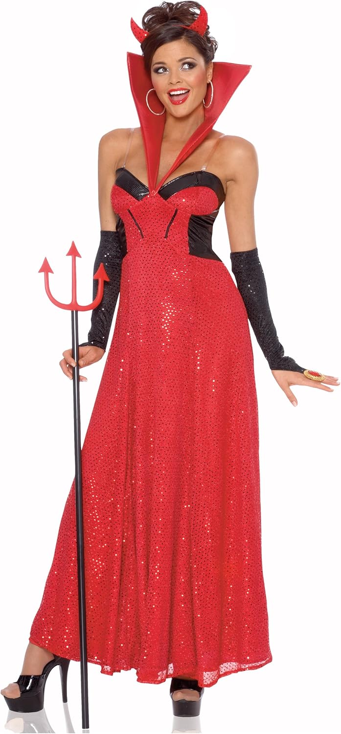 Devil Hollywood Female (Red) Adult Plus-Size Costume Size 16-18 X-Large