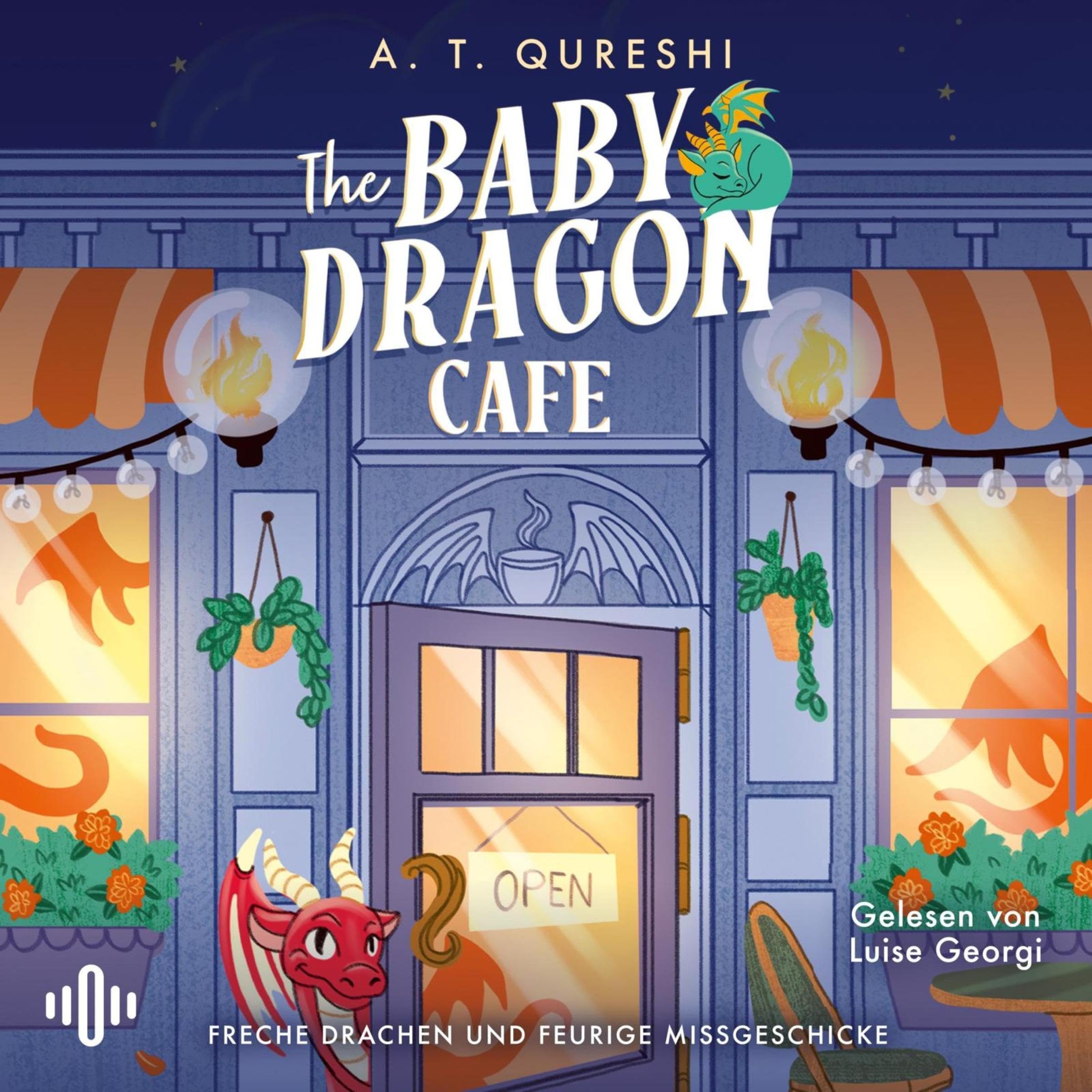 Cover art for The Baby Dragon Café: The Baby Dragons, Band 1