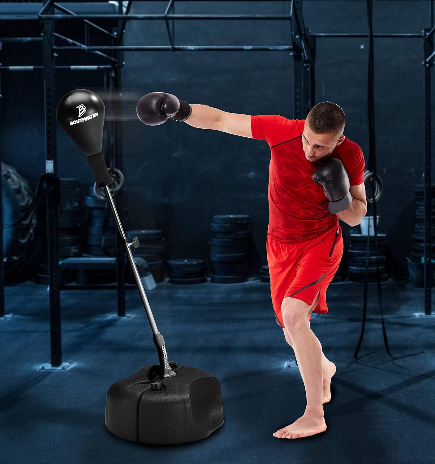 Punching Bag with Stand, for Kids & Adults, Height Adjustable - Freestanding Punching Ball Boxing Speed Bag - Great for MMA Training, Boxing Equipment, Stress Relief & Fitness (Pro) : Sports & Outdoors