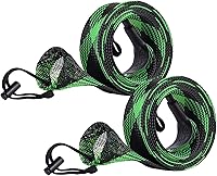 Vista 8 de SF Funda para caña de pescar, funda de caña de pescar, cubierta de caña de pescar, protector de caña de malla trenzada, guantes de caña de pescar