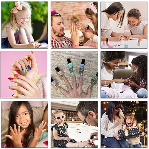 Miniatura 7 de Urchabri Esmalte de uñas, juego de esmaltes de uñas de 10 colores, esmalte de uñas de secado rápido, kit de esmalte de uñas, esmalte de uñas no