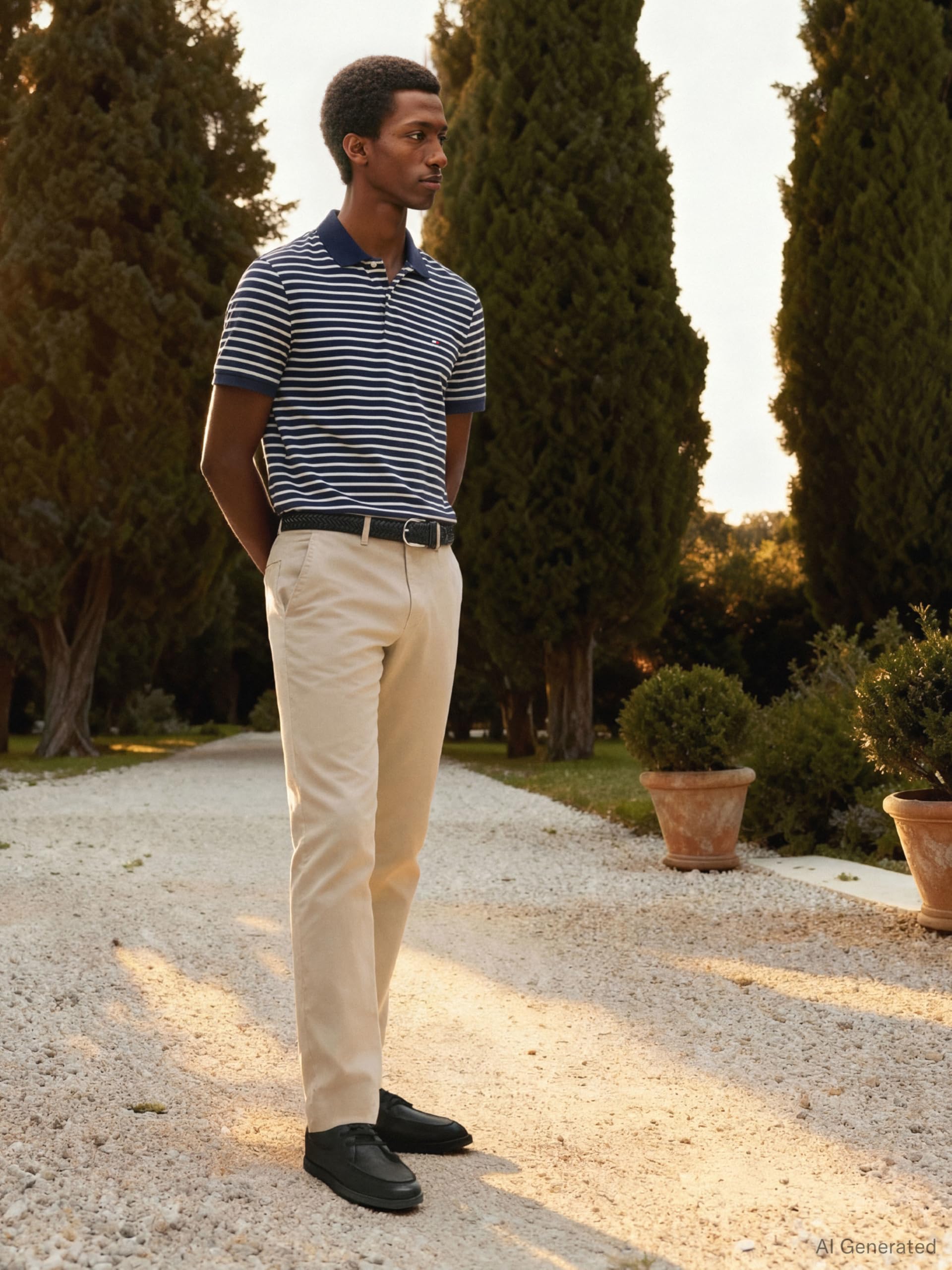 Tommy Hilfiger Men’s Core Bleecker 1985 Pima Cotton Chinos