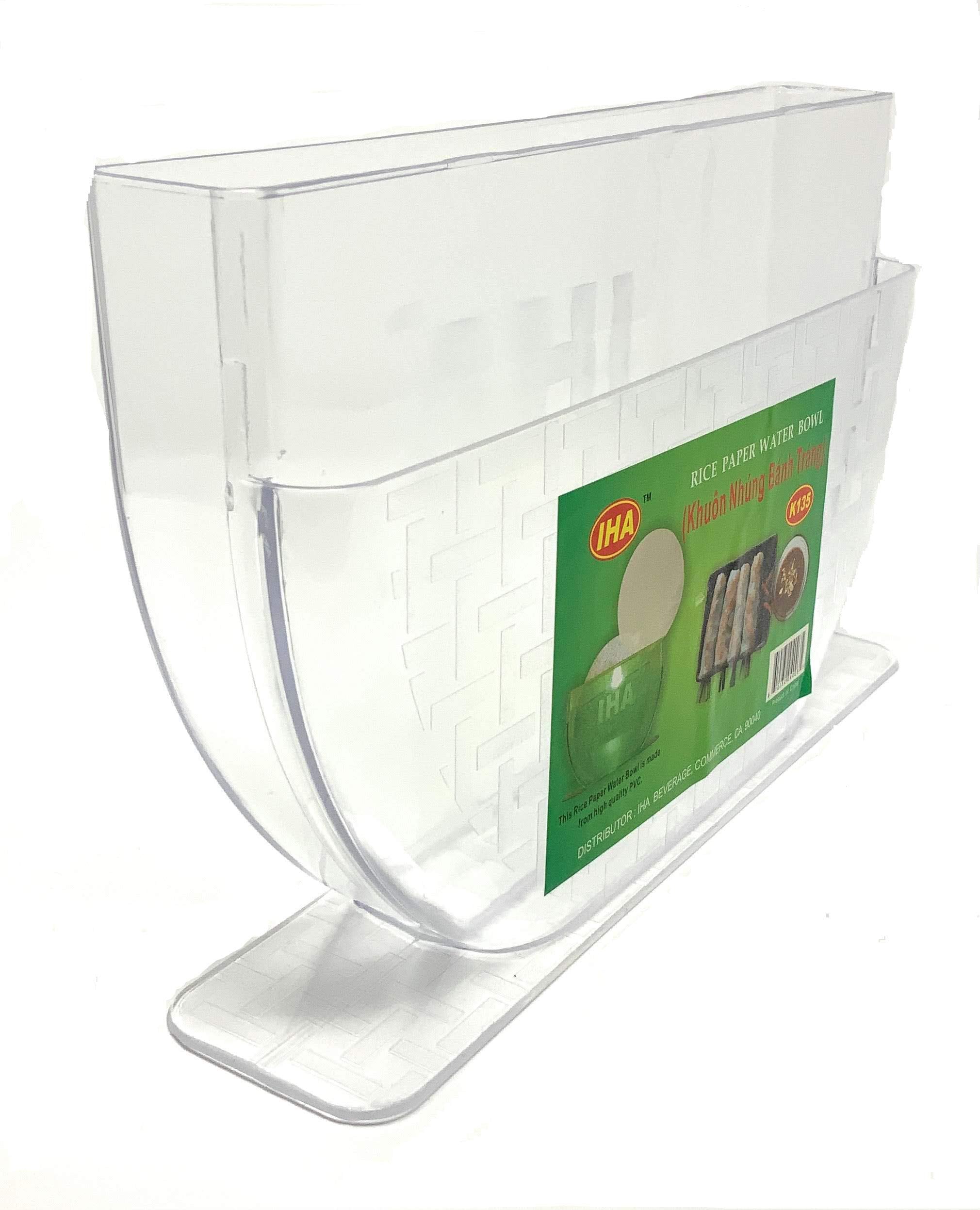Rice Paper/Egg Roll Water Bowl by IHA - Clear