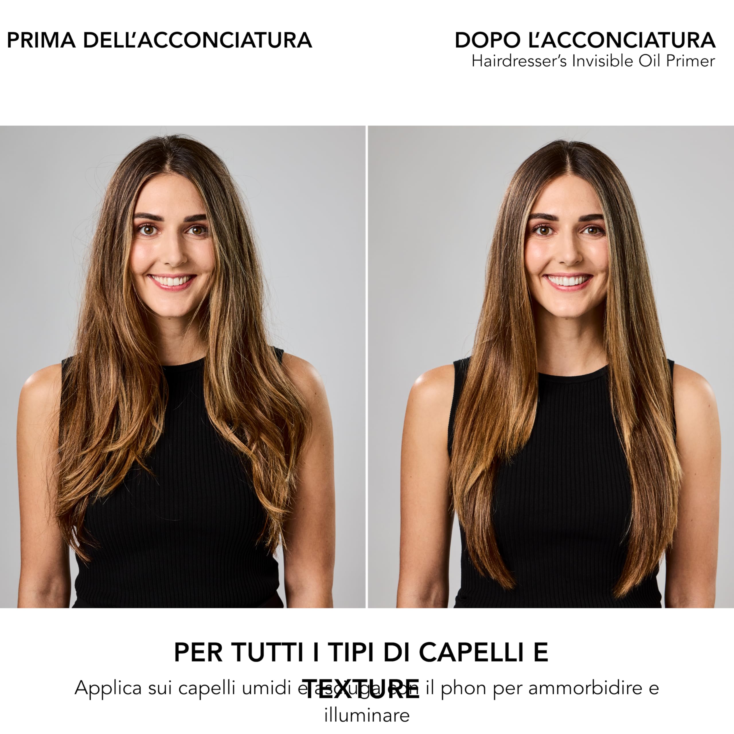 Bumble and bumble. Hairdresser’s Invisible Oil Heat/UV Protection Leave-In Conditioner Hair Primer | Idratante, anti-crespo, protezione del colore | Balsamo e primer per capelli con oli