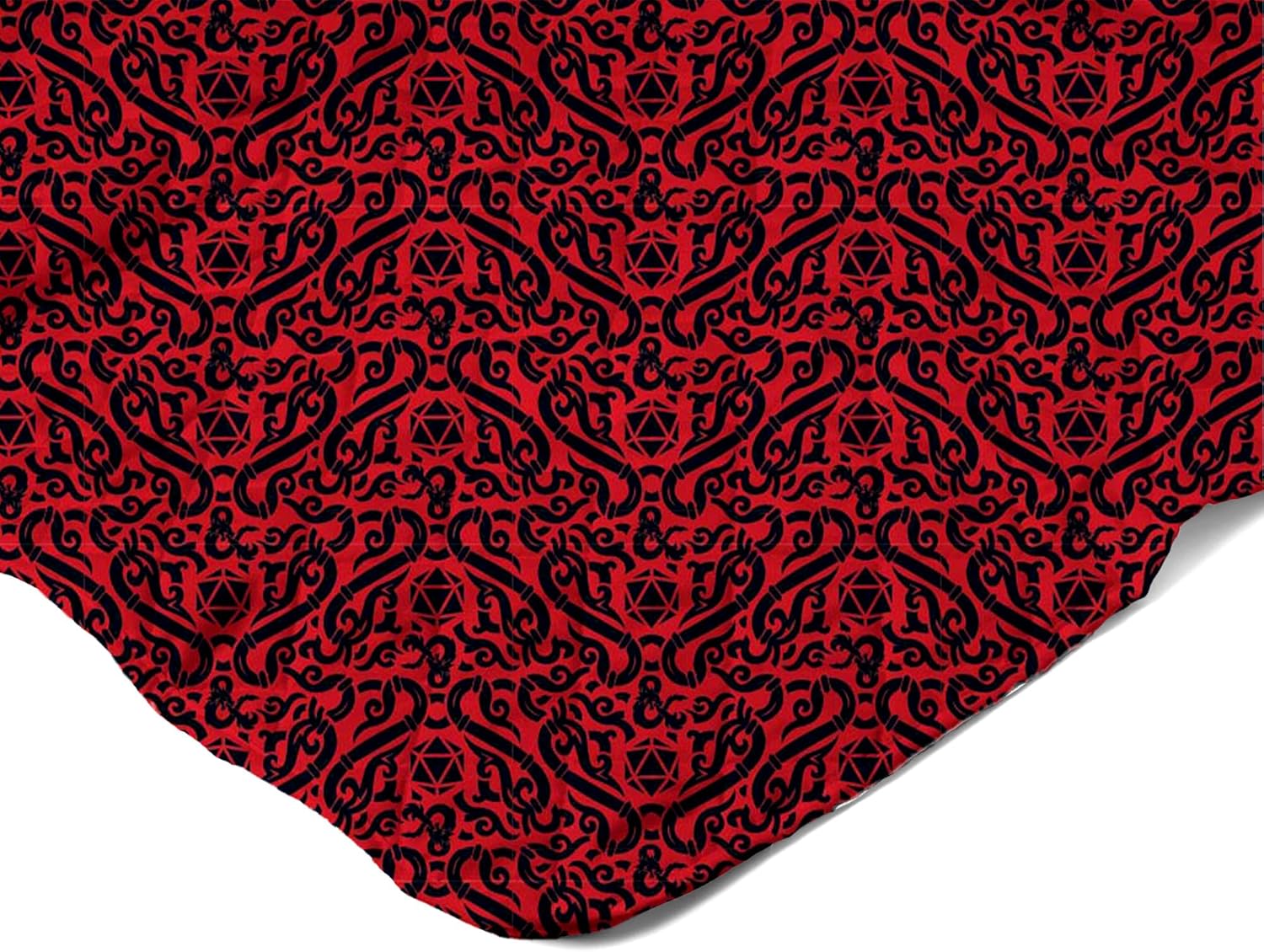 Northwest Dungeons & Dragons “Heed The Call” Twin Quilted Blanket, Cozy Fantasy Bedding for Gamers, Kids & Adults, Throw for Bedroom, Sofa, or Game Room Décor, 60 x 90 Inches
