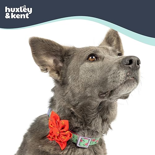 Miniatura 4 de Huxley & Kent Molinete para mascotas  Alce (pequeño)  Accesorio de collar para perrosgatos  Accesorio de collar de arco  Accesorio lindo y cómodo