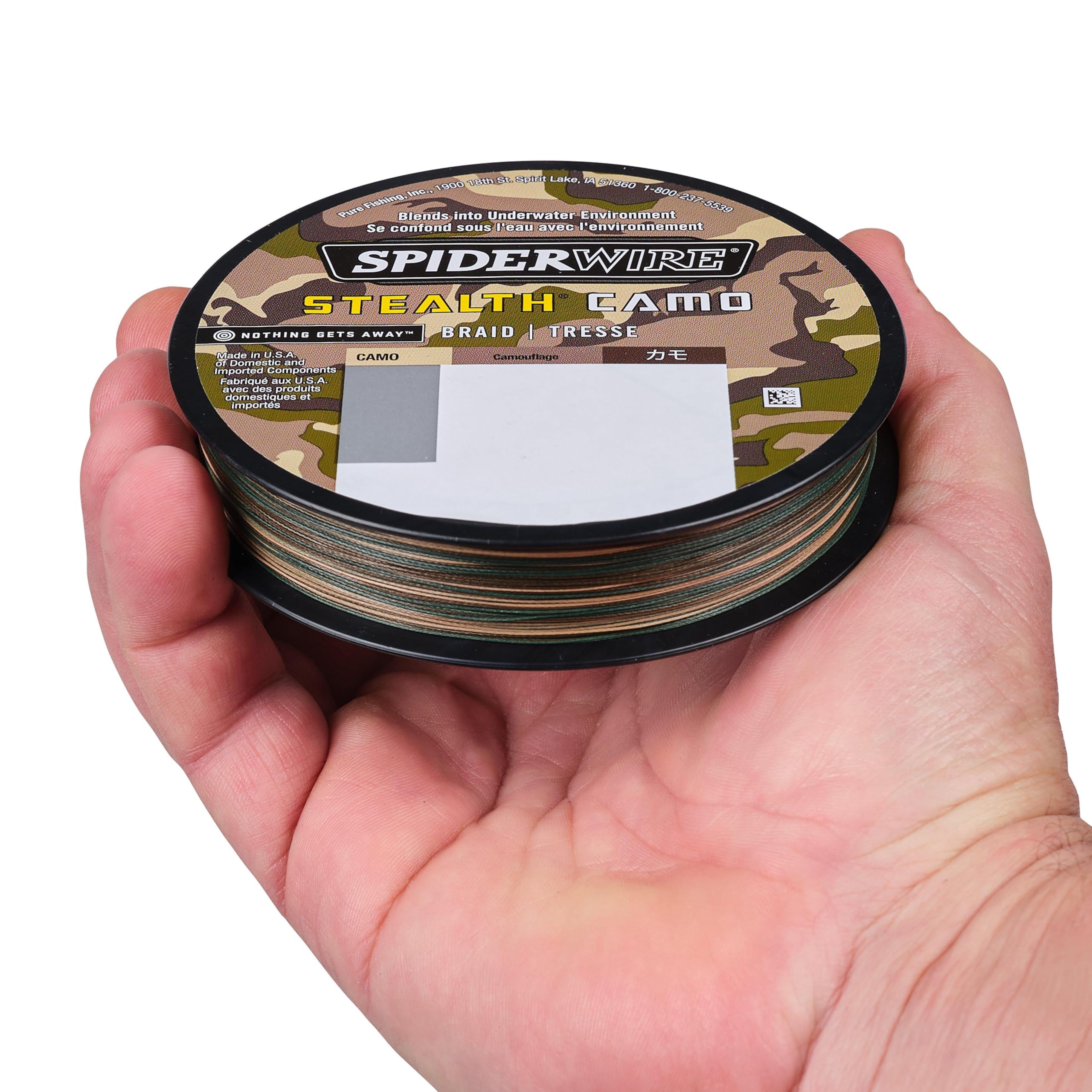 Spider Wire Stealth Braid - Camouflage, 80 lb - Image 4