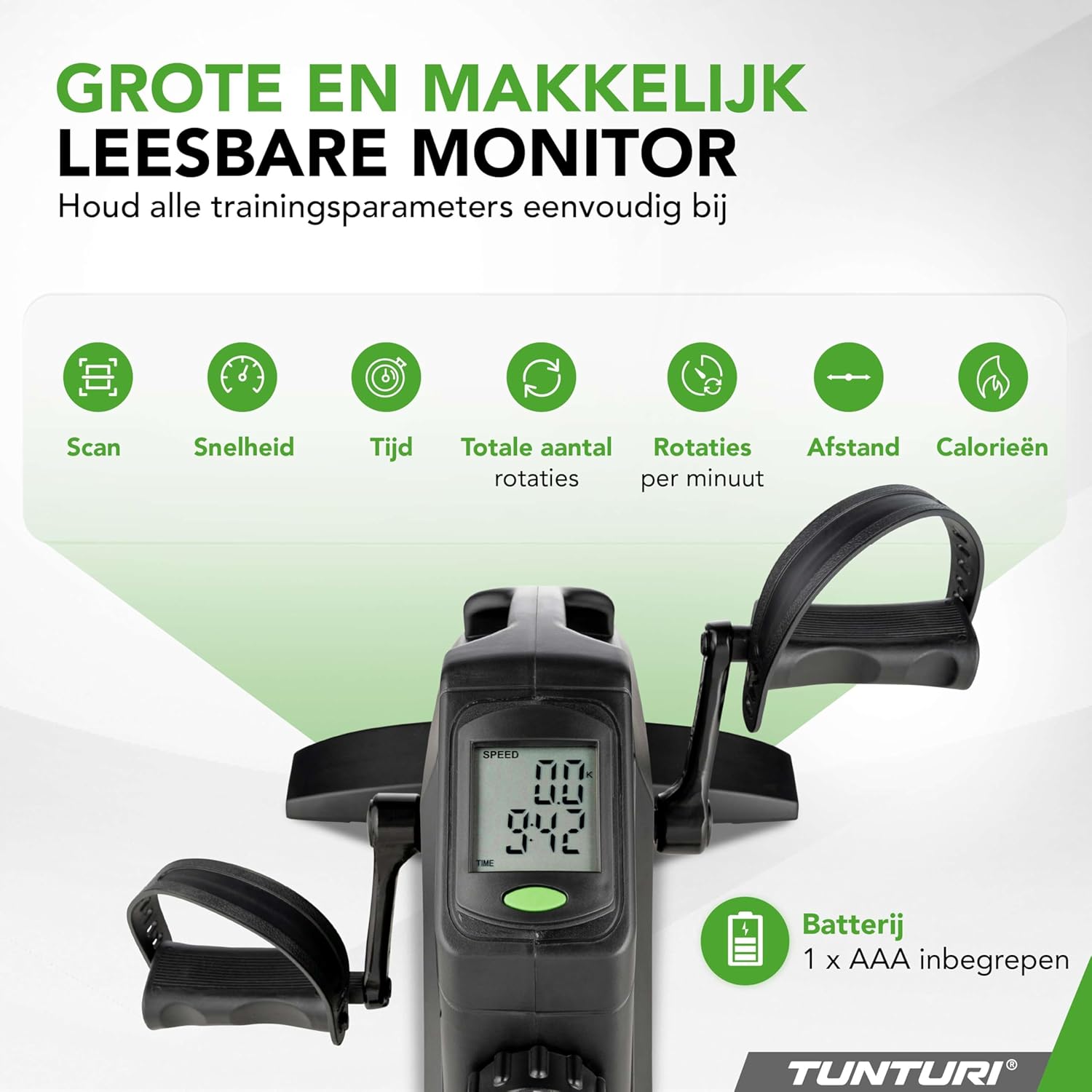 Tunturi M30 M35 Desk Mini Exercise Bike