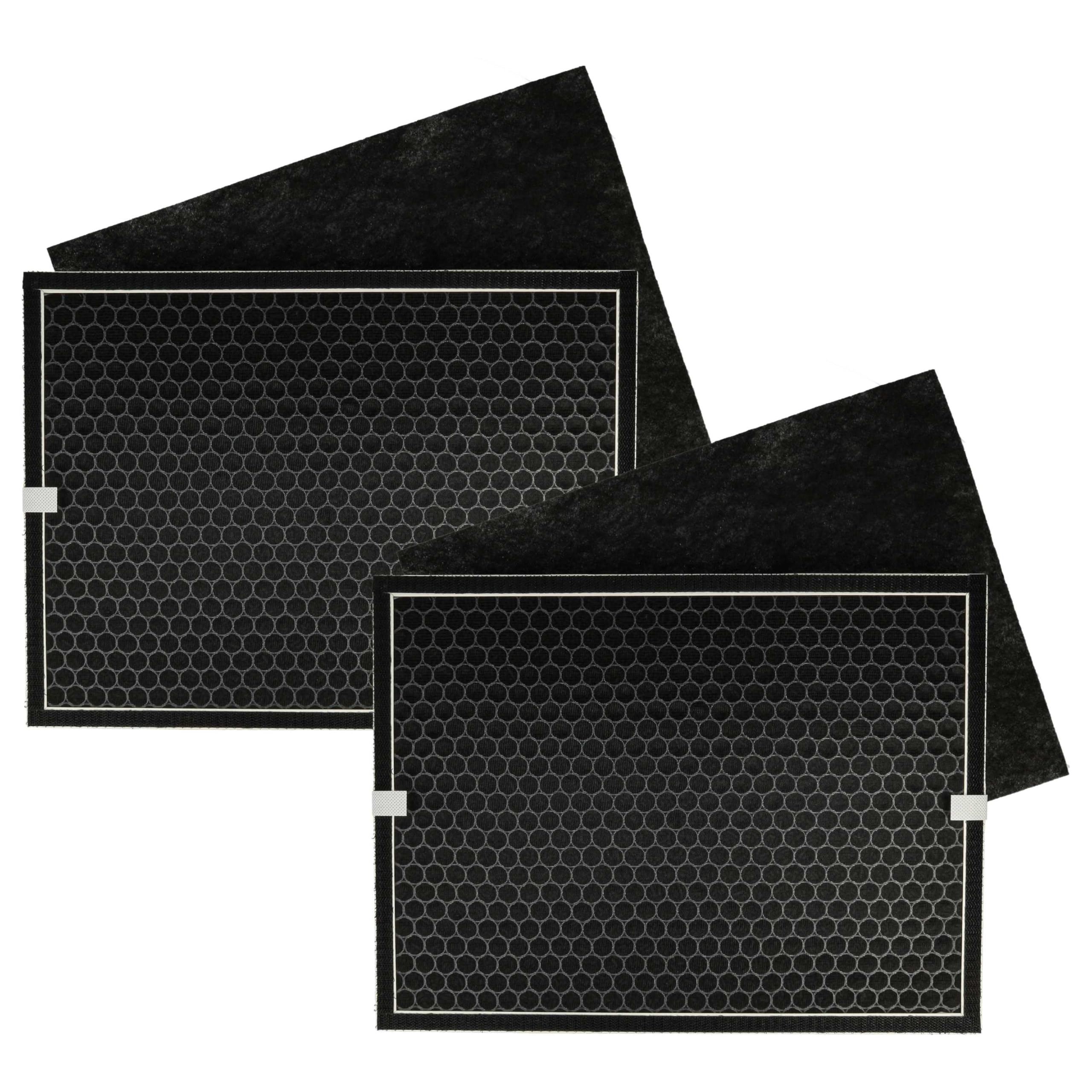 vhbw 4x Filtre compatible avec Beurer LR 500 purificateur d'air - Préfiltre, charbon actif + Hepa