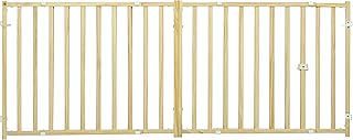 MidWest Homes for Pets Extra-Wide Swing Pet Safety Gate,...