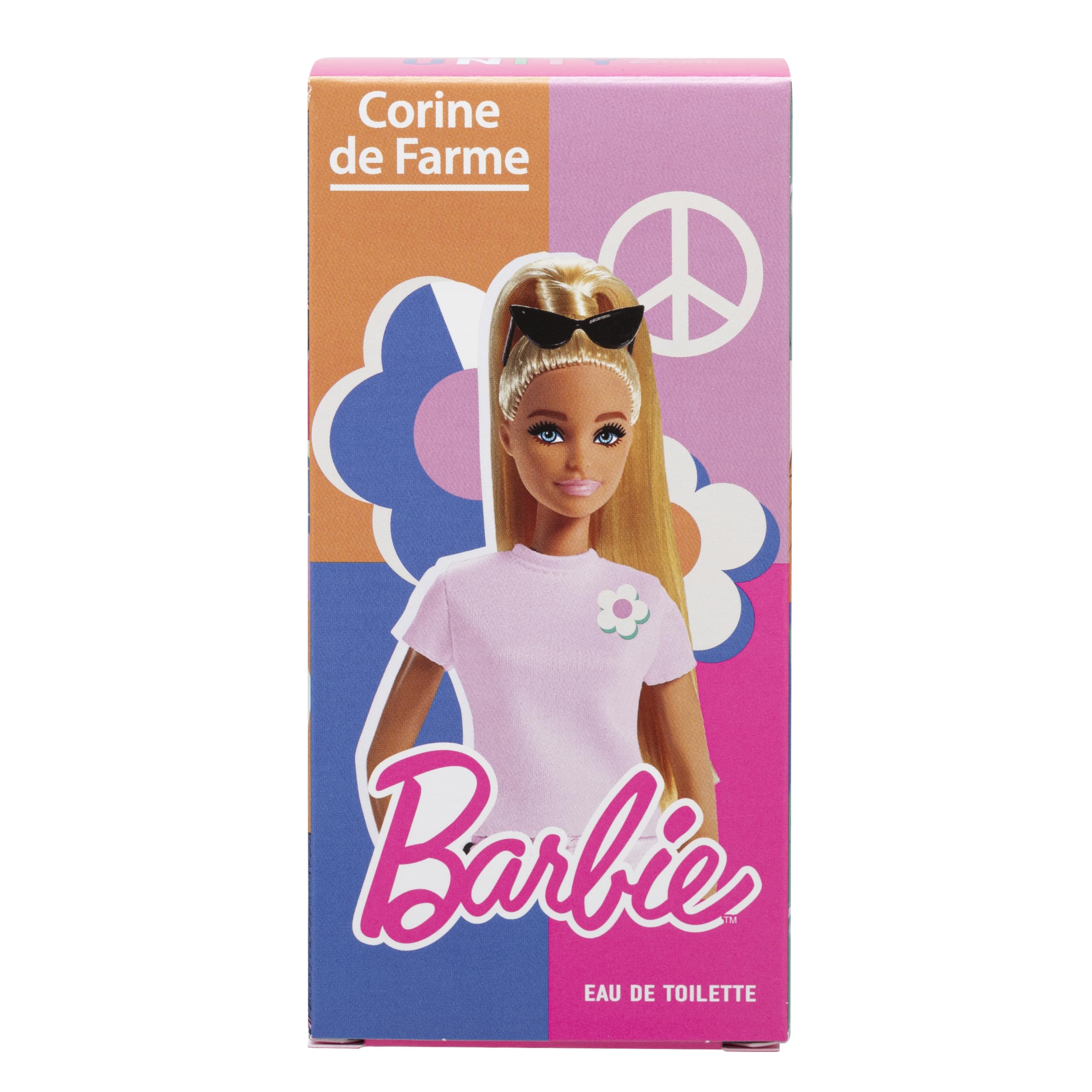 Corine de Farme - Eau de Toilette Barbie - Profumo per bambini dai 3 anni - Fragranza fruttata e floreale - Formulazione Clean Beauty - Produzione francese - 30 ml