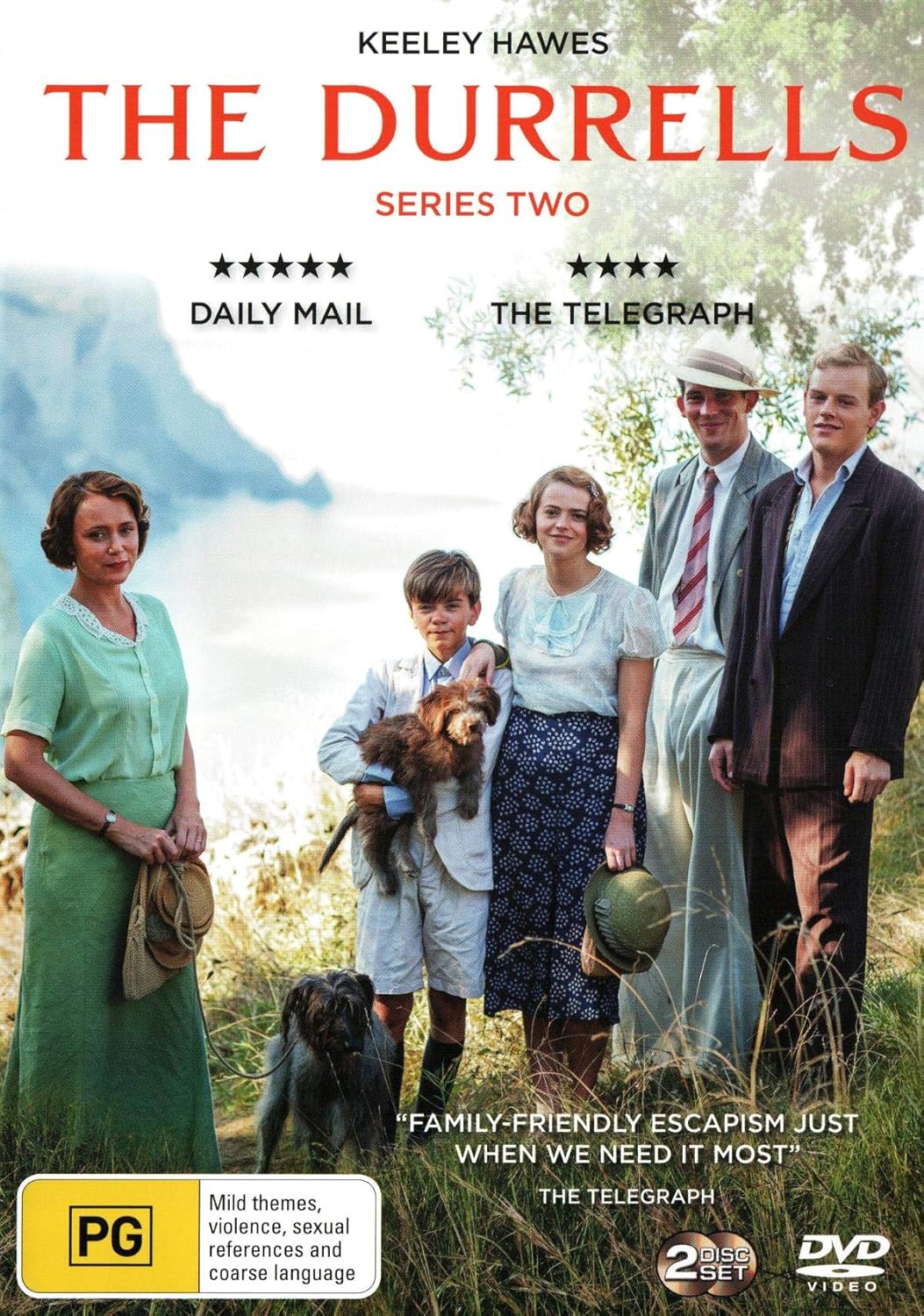 The Durrells Series Two [2 Disc] (DVD) Keeley Hawes, Milo Parker