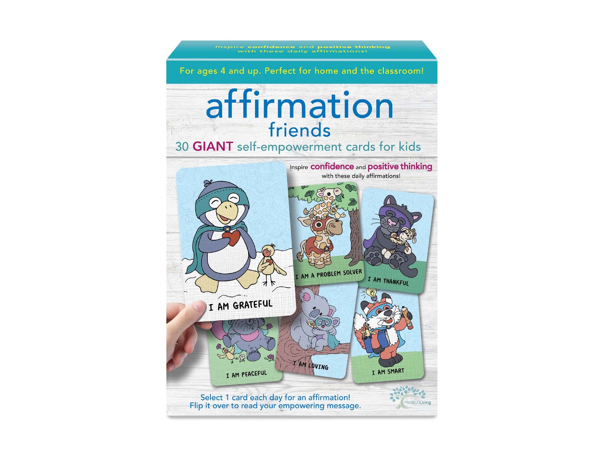 AmbassadorMerchant Mindful Living Affirmation Friends Cards