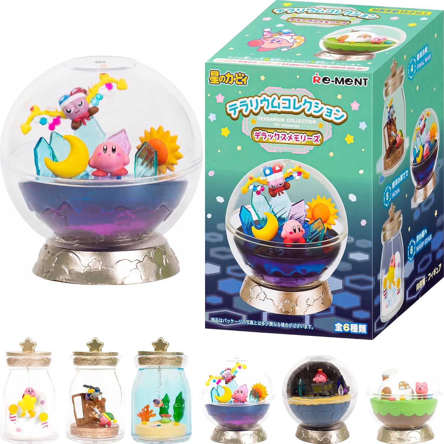 Hamee RE-Ment Blind Box - Kirby Terrarium Collection DX Memories - 1 Pc.