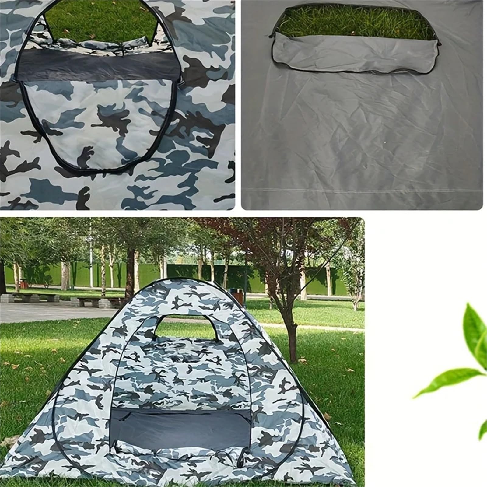 Tente de Pêche Tente de pêche d'hiver, extérieure, Pas Besoin Construire, Ouverture Rapide, Isolation Thermique, Portable pour pour Le Camping