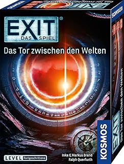 Kosmos 695231 EXIT - Das Spiel - Das Tor zwischen den Welten, Level: Fortgeschrittene, Escape Room Spiel, für 1 bis 4 Spie...