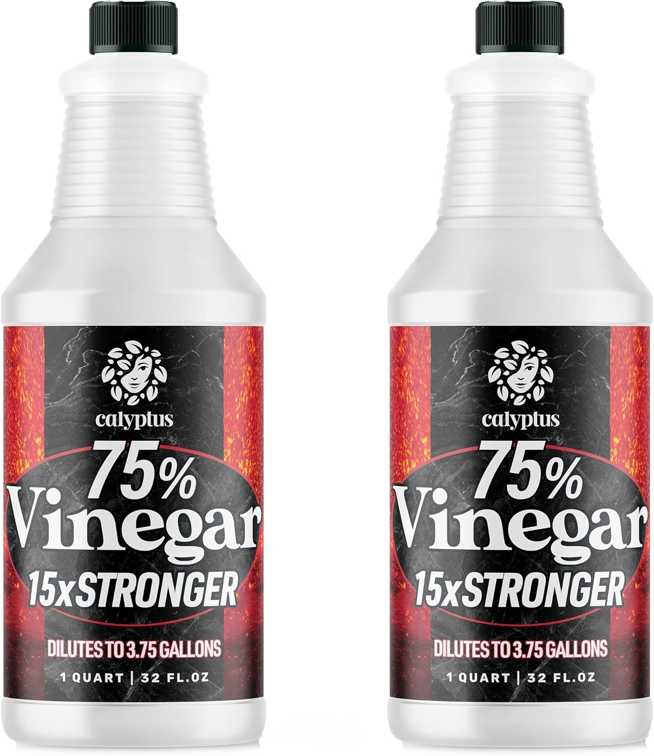 Amazon.com: Calyptus 75% Pure Super Concentrated Vinegar | Dilutes to 7 ...