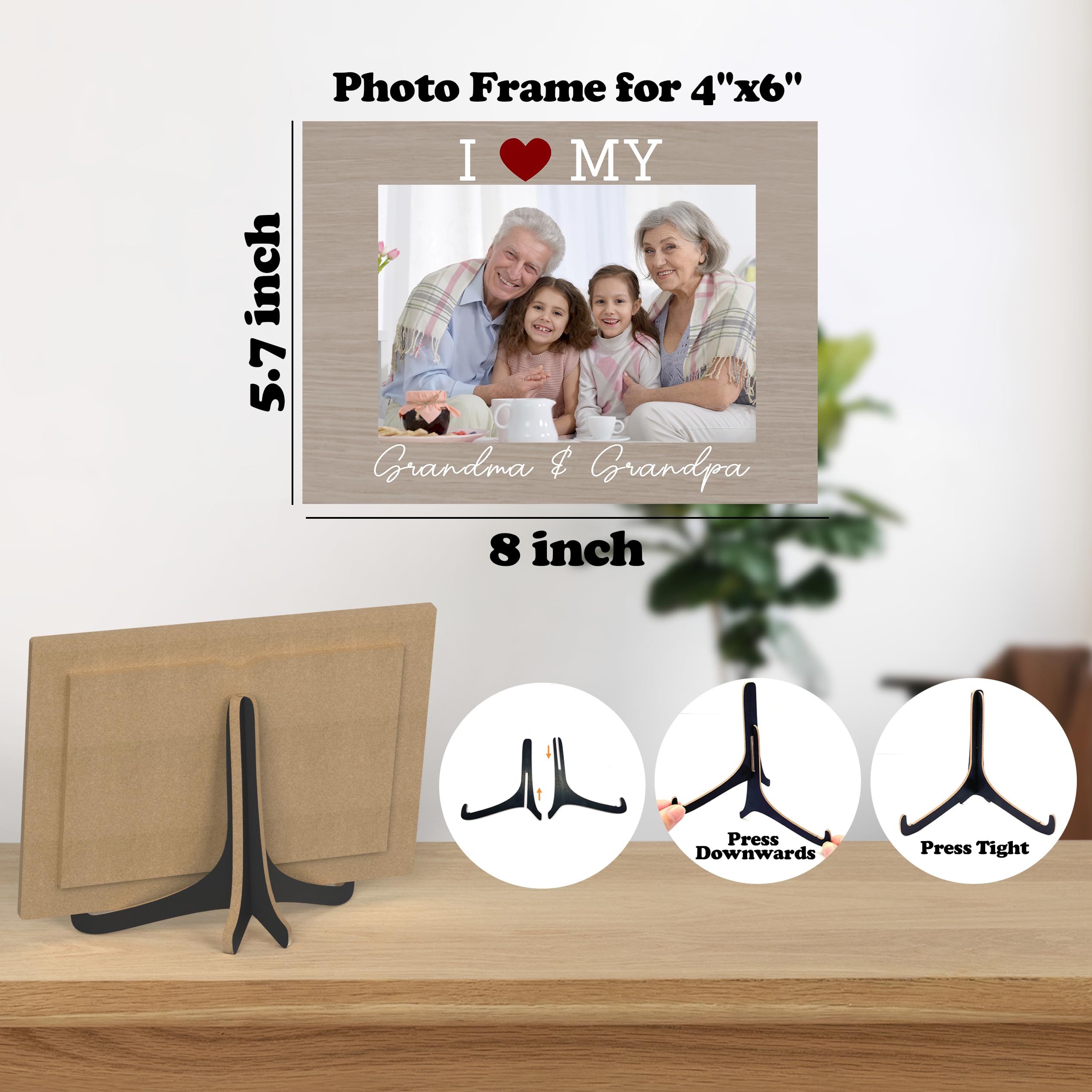 Amazon.com - Zmyollo Grandparents Picture Frame, I Love My Grandma