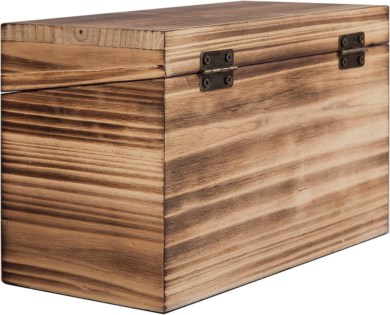 BalterFF Wood Rustic Trading Deck Box Cards Cards Sports Storage Organizer Boxes Holder Compatible With PM TCG Card Box