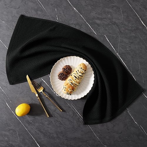 Miniatura 9 de Homaxy Juego de 8 paños de cocina y paños de cocina 100% algodón, 12 x 12 pulgadas y 13 x 28 pulgadas, juego de 8 paños de cocina a granel, ultra