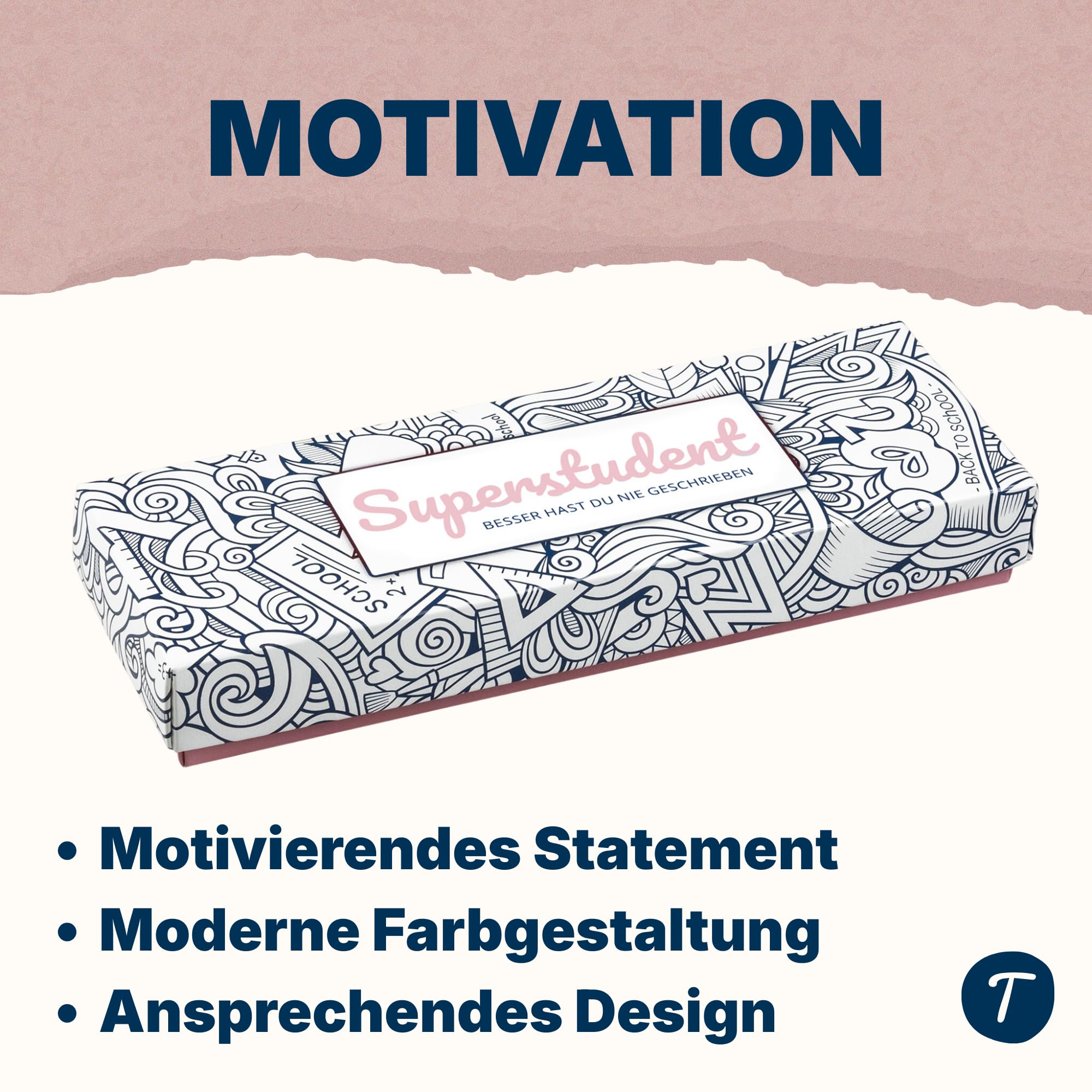 Teachly Bundle 3 x Tintenroller Superstudent (Flieder-, Rosé- & Mint-Set) - Inkl. 7 Tintenpatronen (Blau) je Set