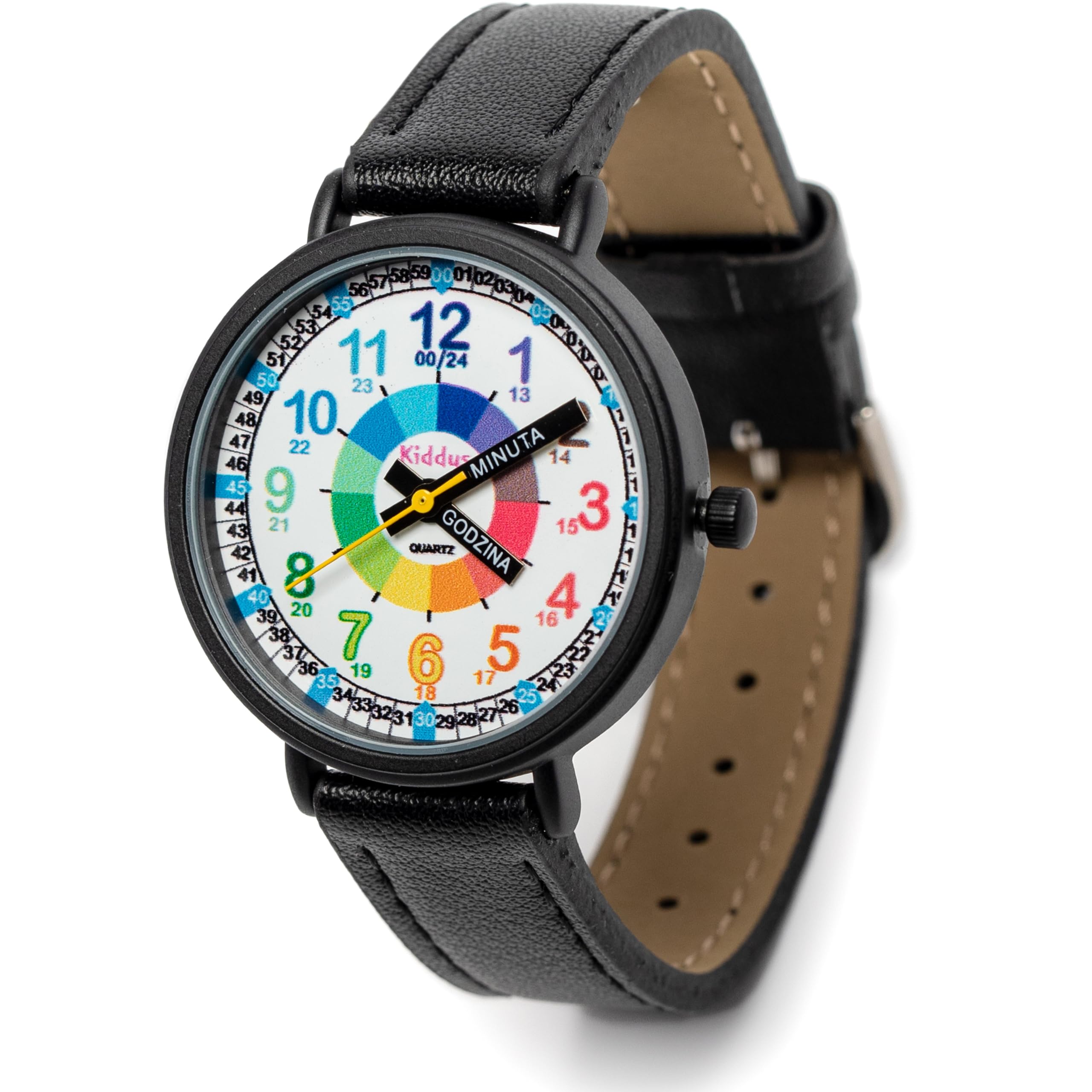 Orologio per bambini per ragazzi e ragazze,orologio da polso educativo per bambini,orologio analogico con lunetta girevole con esercizi,facile da imparare a leggere, Full HD 1080P Home Theater