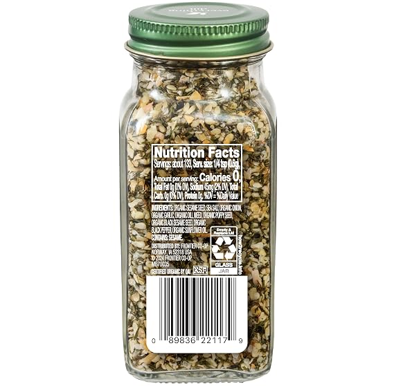 Simply Organic Organic Dill Everything Seasoning, 2.82 Ounce