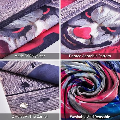 Miniatura 5 de FUN LITTLE TOYS Cortina de Halloween para decoración de Halloween para fiesta de Halloween