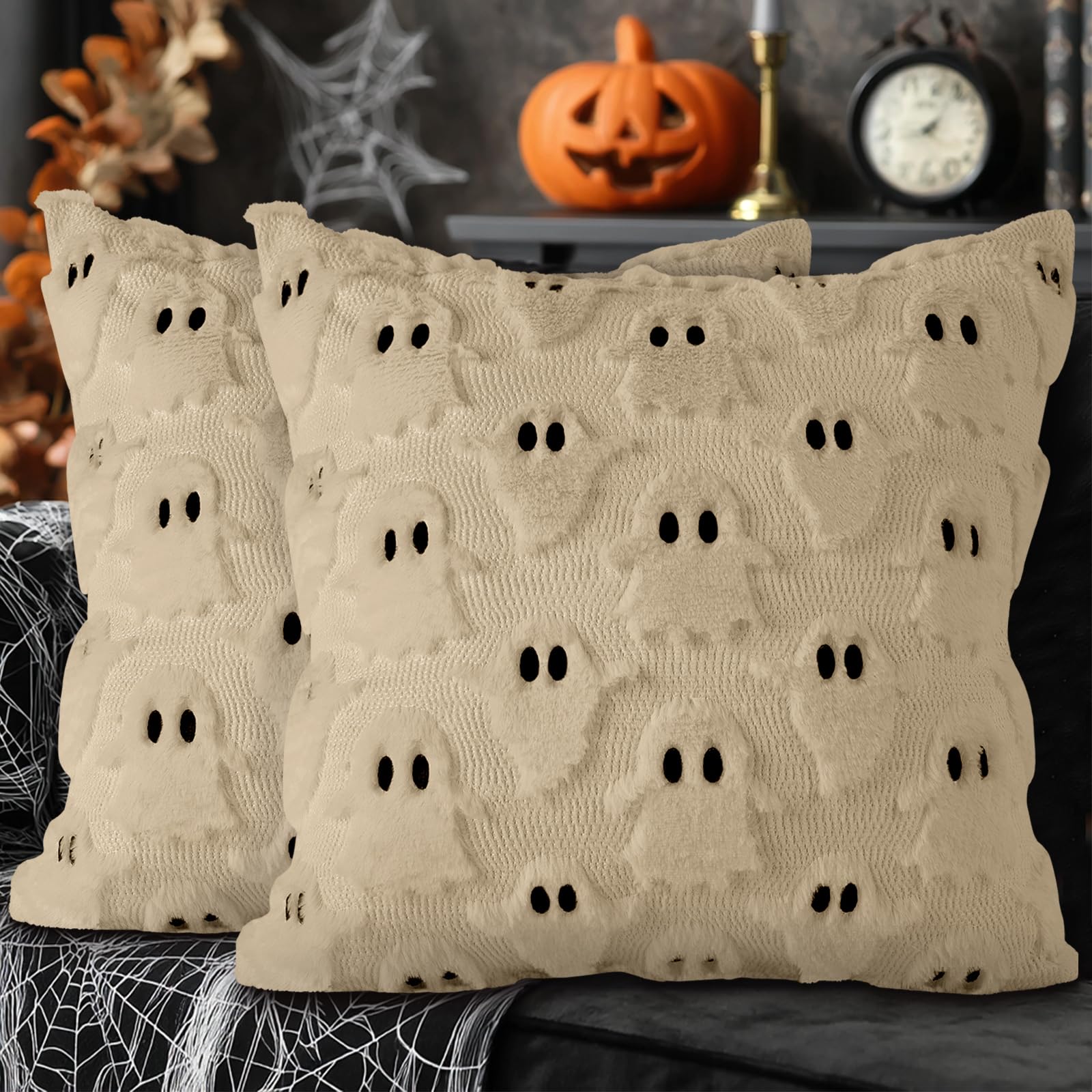 Housses de coussin fantôme