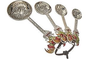 Decorative Measuring Rooster Spoons Set of 4