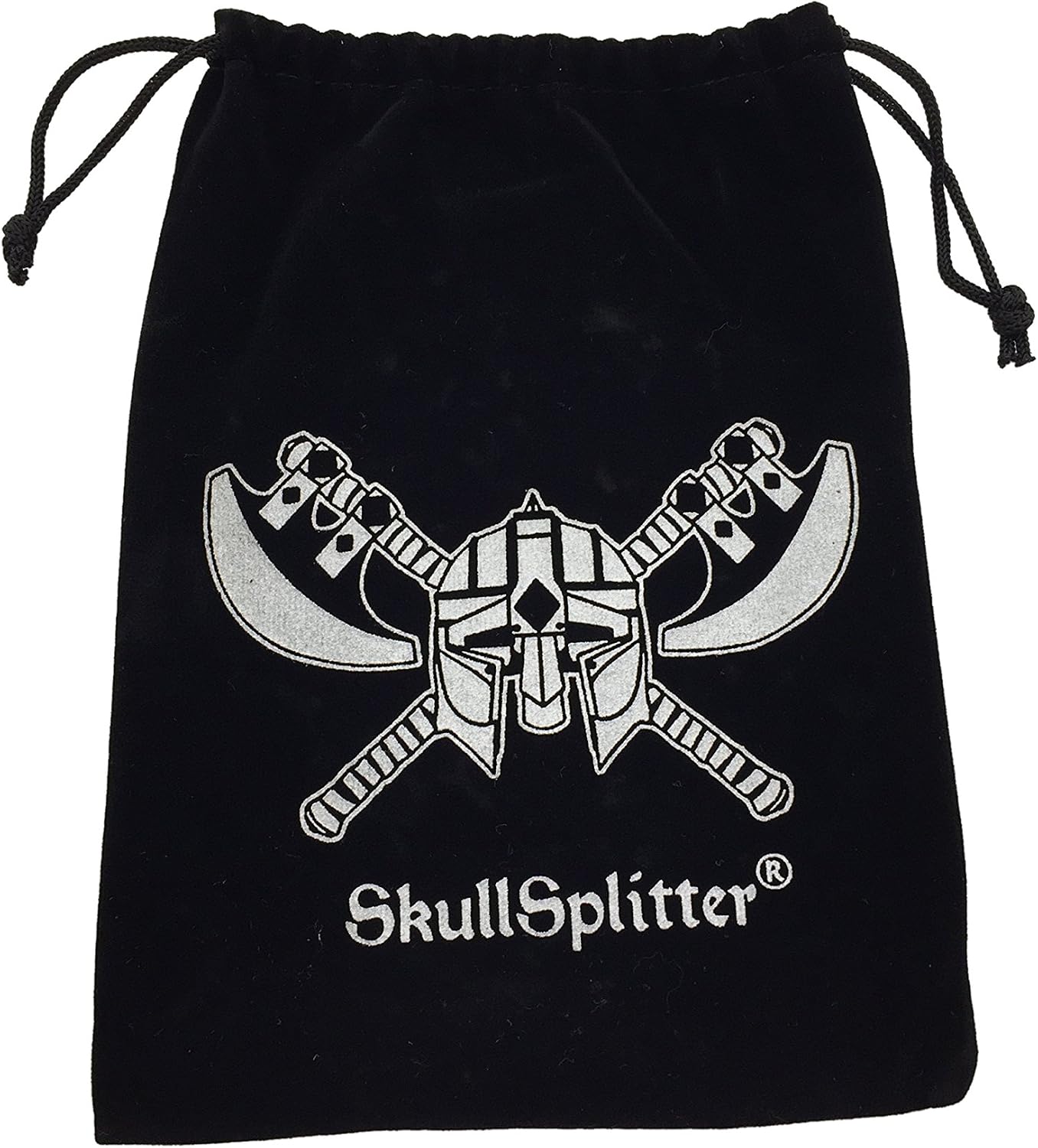 Skull Splitter Dice - D10 DICE Set-5 Sets of 10d10, Perfect for WOD or Math Dice Games - 10 Sided Polyhedral Dice Sets with Bag for Table Top RPG