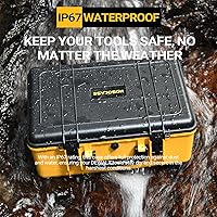 Vista 7 de Estuche para compresor de aire Dewalt DCC020IB: bolsa de herramientas portátil resistente para bomba Dewalt de 20 V, inflador de neumáticos