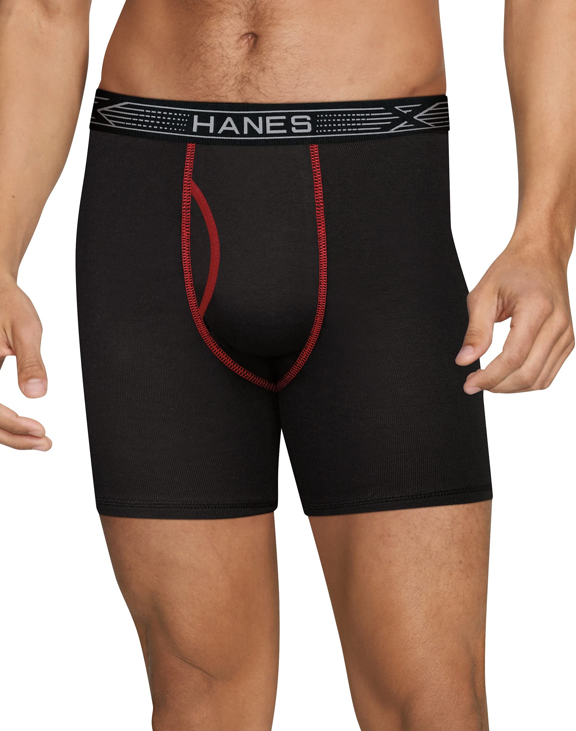 HanesMen's Hanes Ultimate Sport X-Temp Comfort Boxer Brief 4-Pack Boxer Briefs