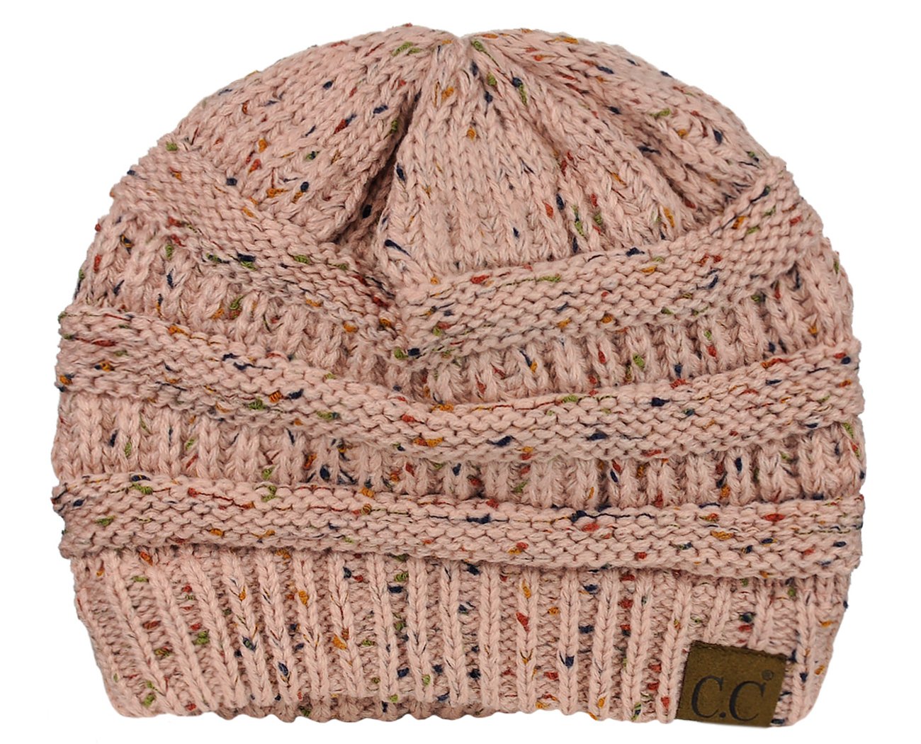 C.C Trendy Warm Chunky Soft Stretch Cable Knit Beanie Skully, Winter Mint, One Size — view 139