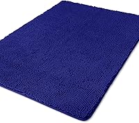 Vista 148 de Yeaban Juego de alfombras de baño verde manzana 2 piezas (20" x 32" y 17" x 24"), tapetes de baño de felpilla gruesa Alfombras de baño absorbentes