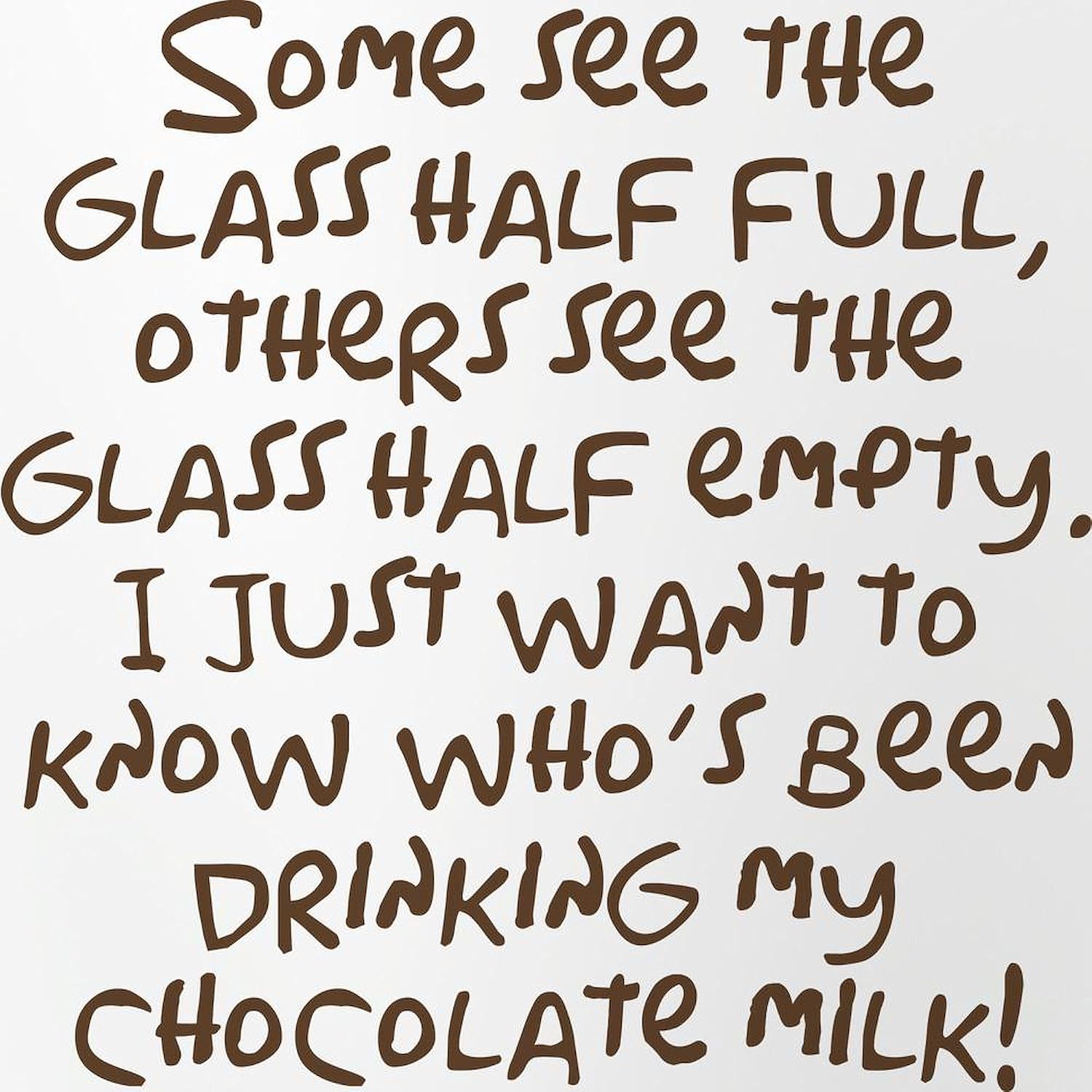 CafePress Chocolate Milk Pint Glass, 16 oz. Drinking Glass
