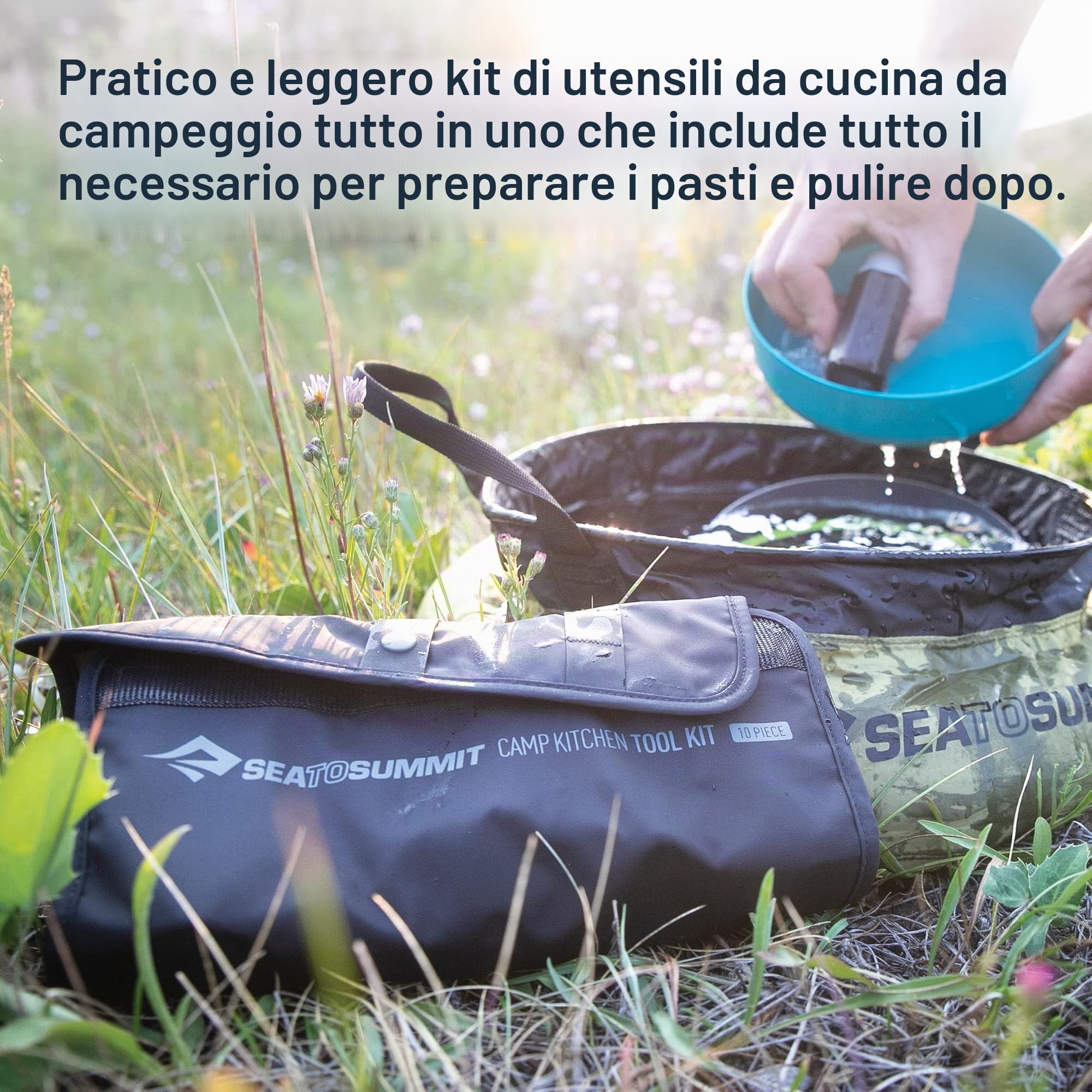 Sea to Summit Camp Kitchen Tool Kit 10 pezzi