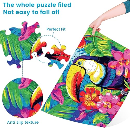 Miniatura 4 de Paquete de 6 rompecabezas grandes de 36 piezas para personas mayores, rompecabezas de demencia para adultos mayores, rompecabezas para adultos