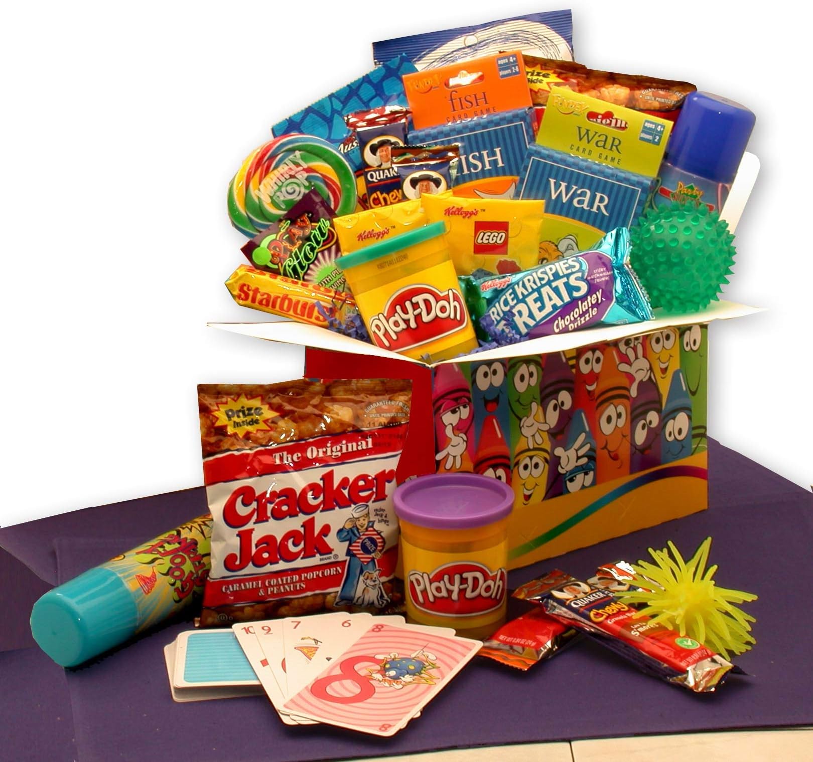 Kids Gift Just Kids Fun Activity And Snack Gift Care Package