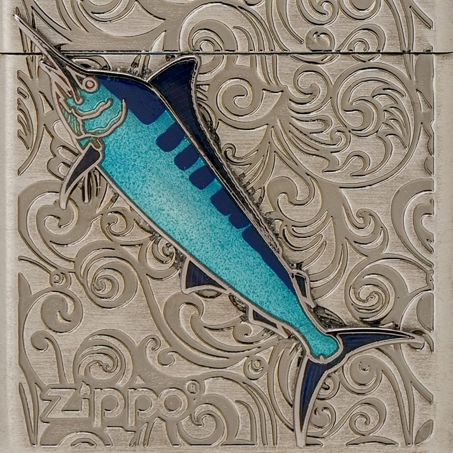 Amazon | ZIPPO(ジッポ) ライター 魚 ヴィンテージフィッシュ 本七宝 