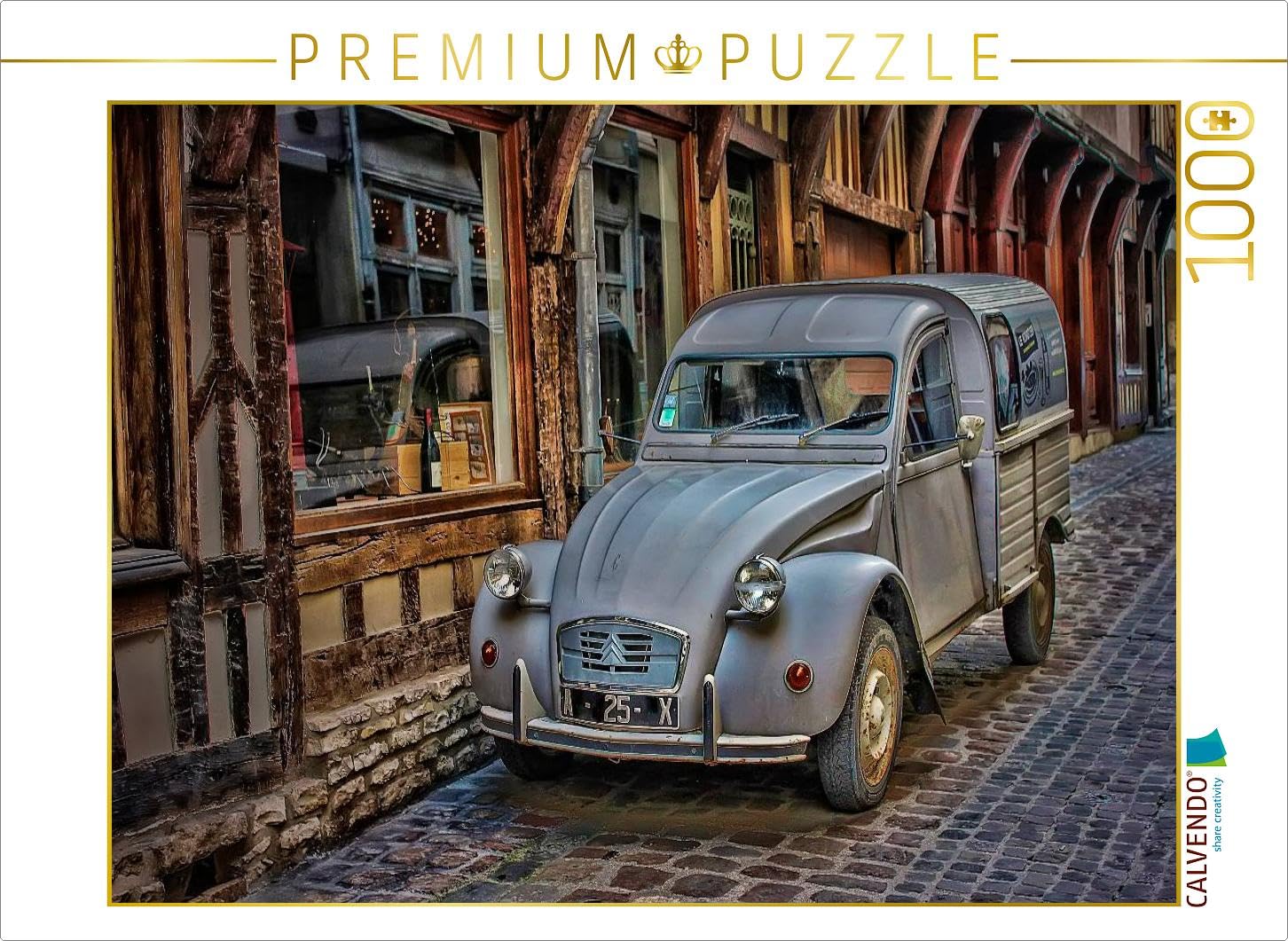 CALVENDO Puzzle Citroën 2CV - Le Canard 1000 Pieces 64 x 48 cm from Peter Roder